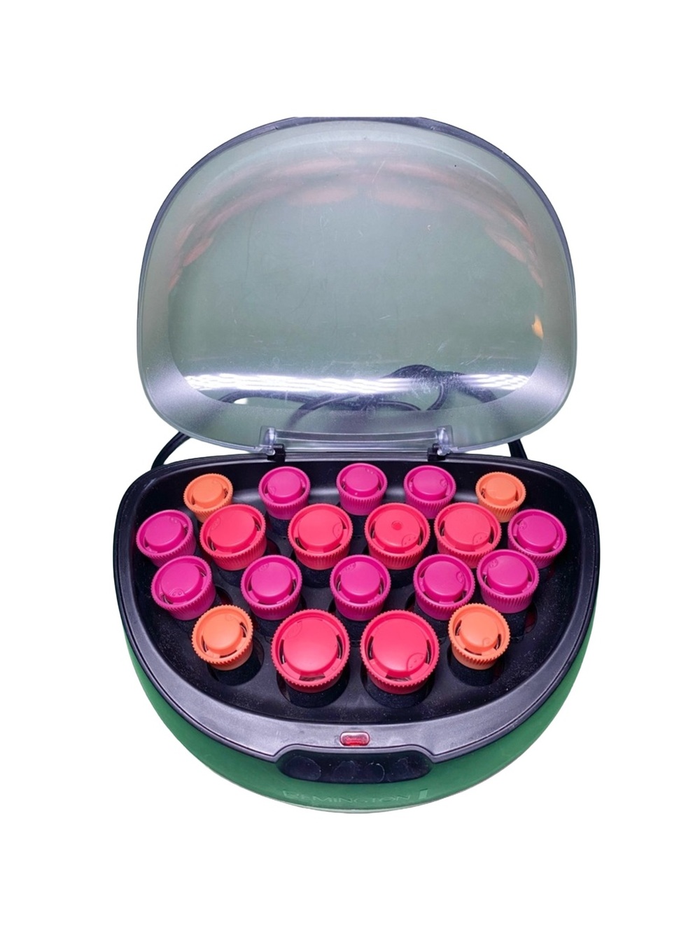 Remington H-5600 Ionic Conditioning Hair Setter 20 Heated Rollers with Clips